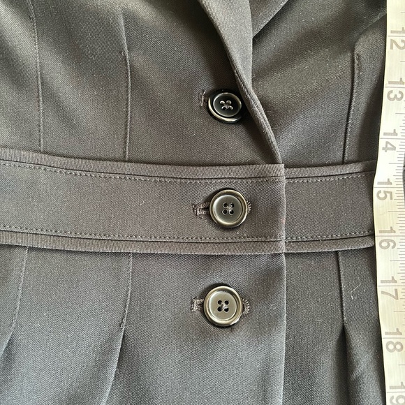 Elle Rich Black Tailored Blazer Jacket Women’s size 6 - Picture 14 of 14